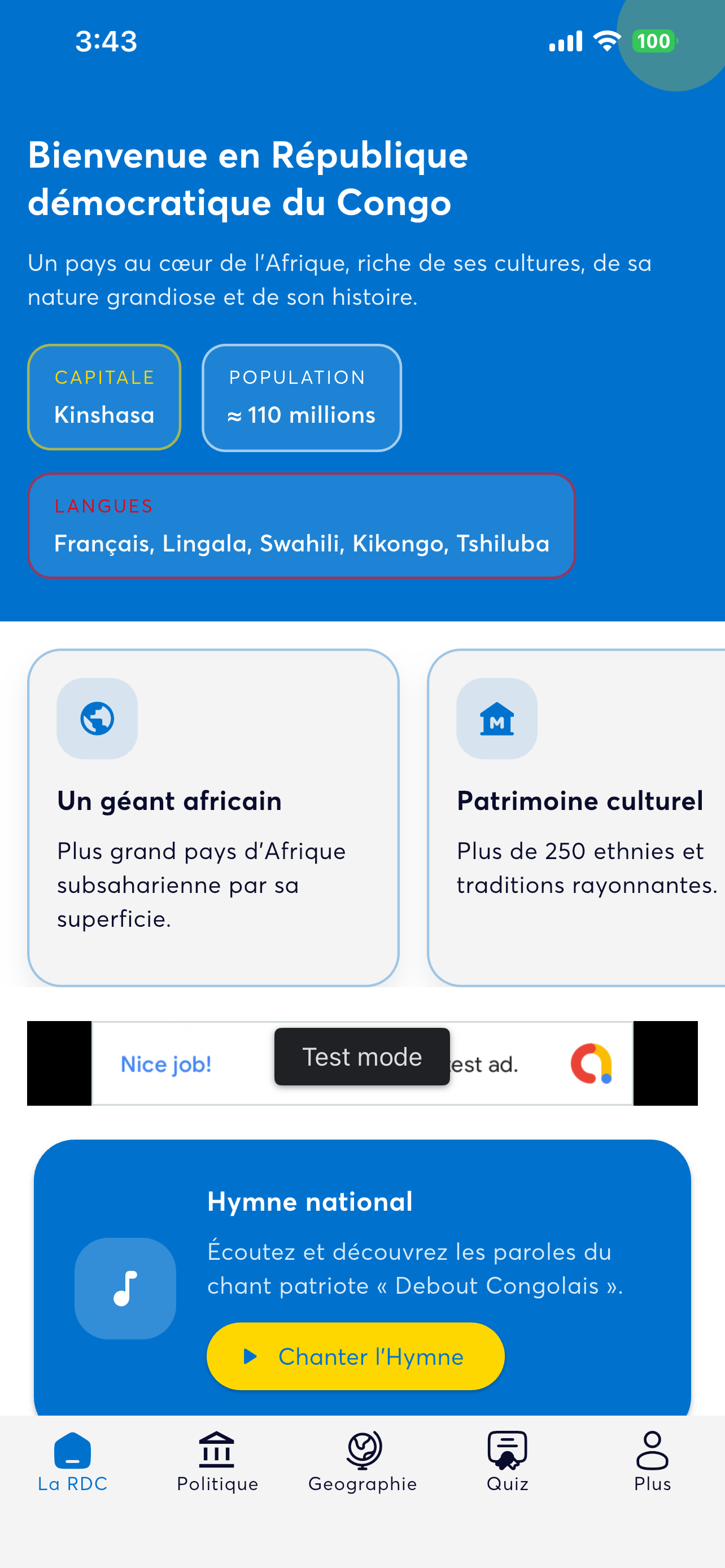 Congo Story