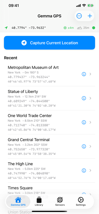 Gemma GPS Screenshot 1 of 10