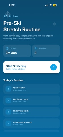 SkiStretch screenshot