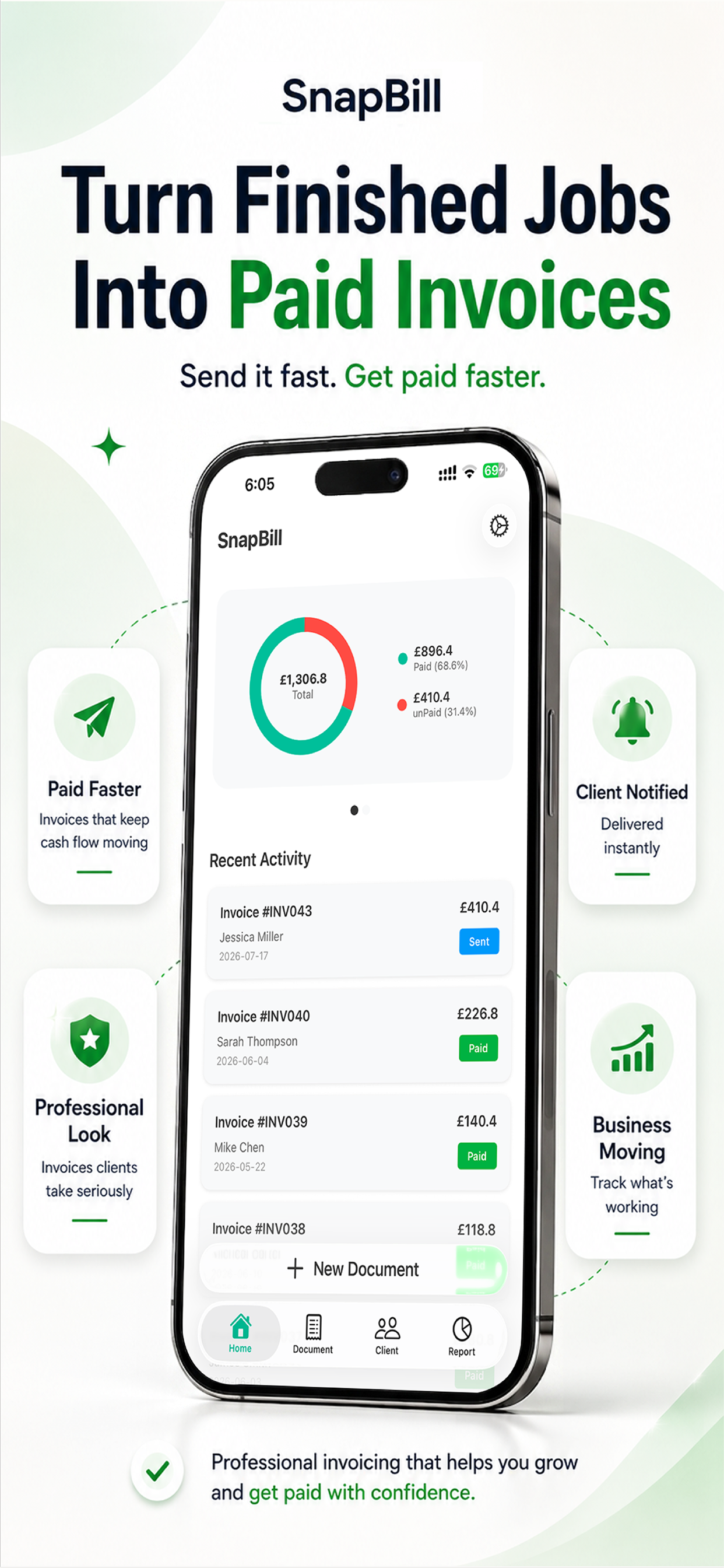 Invoice Generator - SnapBill
