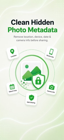 EXIF Remover: Photo Metadata iPhone screenshot