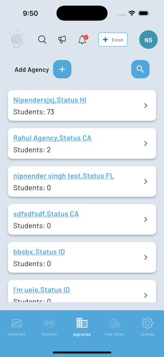 Lifeskills Link Admin Screenshot 6 of 8