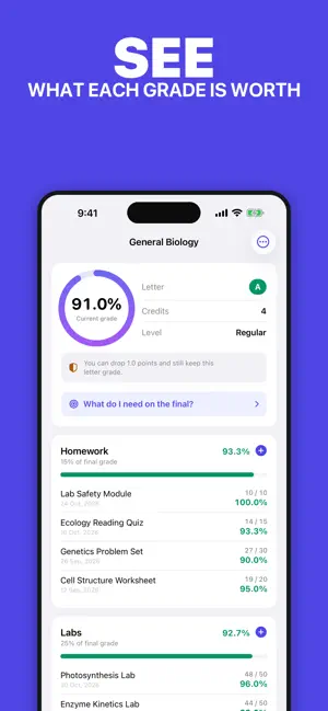 GPA & Grade Tracker screenshot 3
