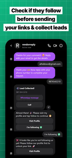 RenderReply screenshot 4
