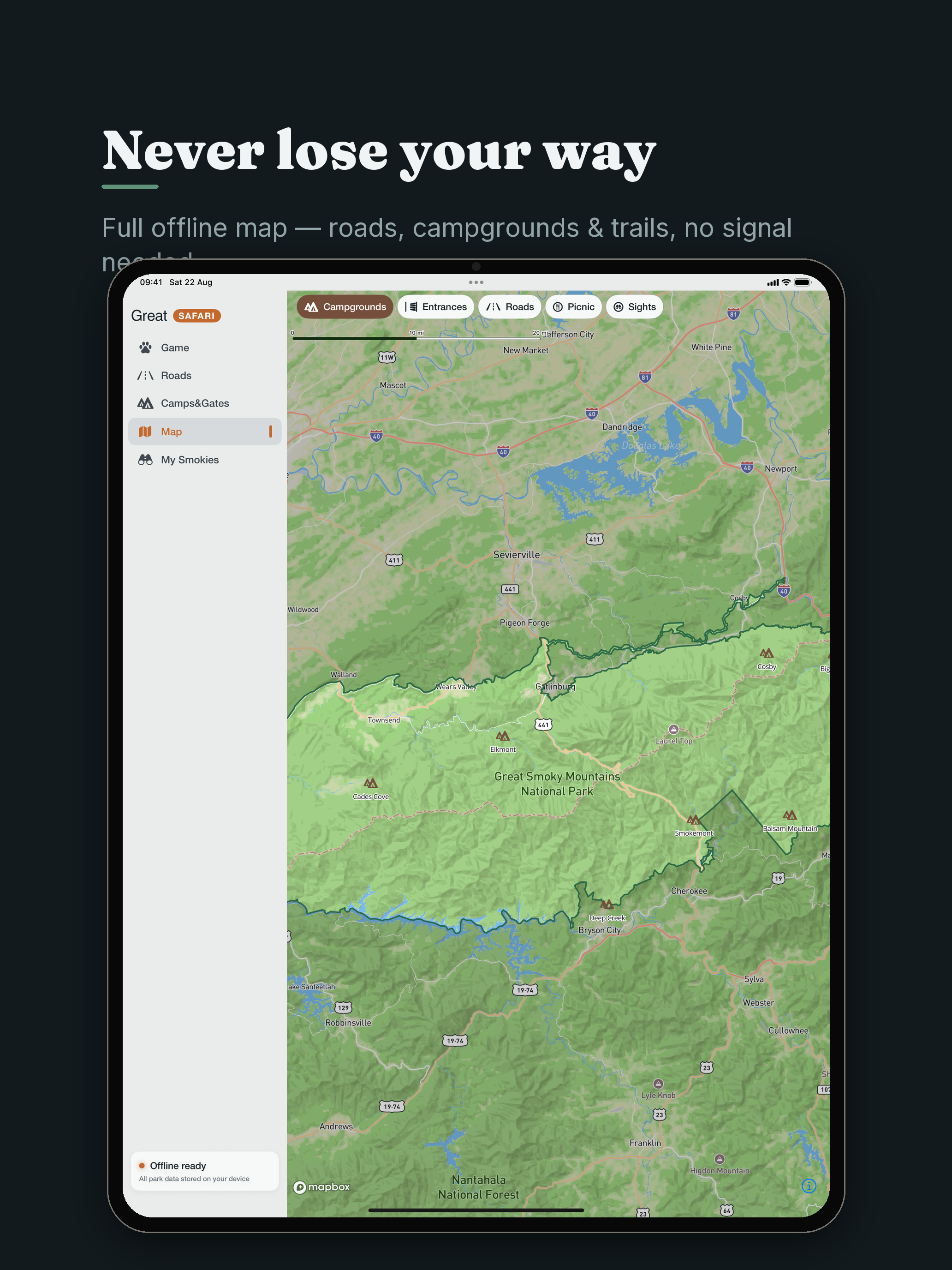Great Smoky Mountains Safari screenshot 9