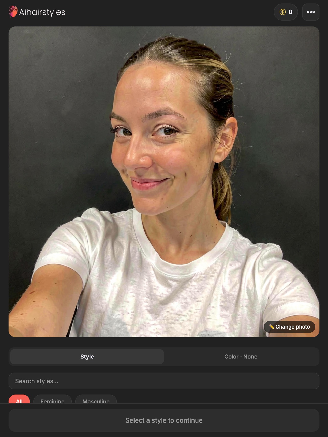 Screenshot 4 of AI Hairstyles