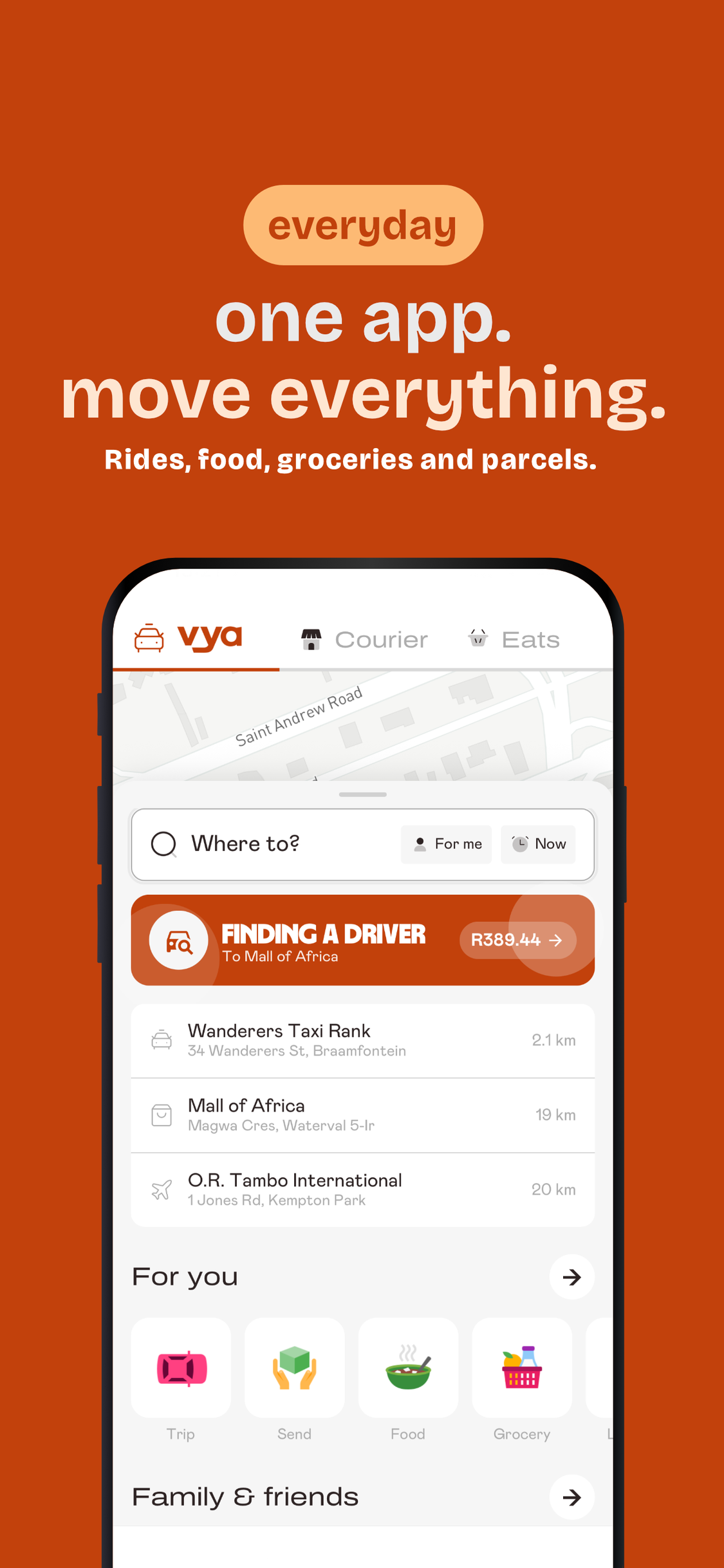 vya: rides and deliveries screenshot 2