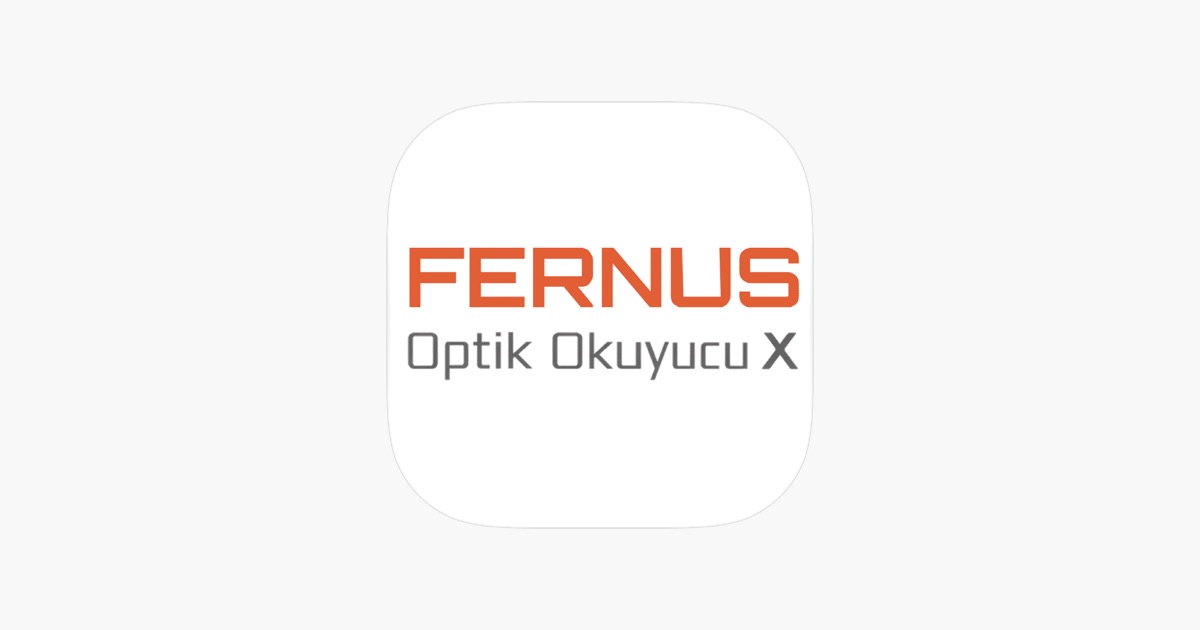 ‎Fernus Optik Okuyucu X App - App Store