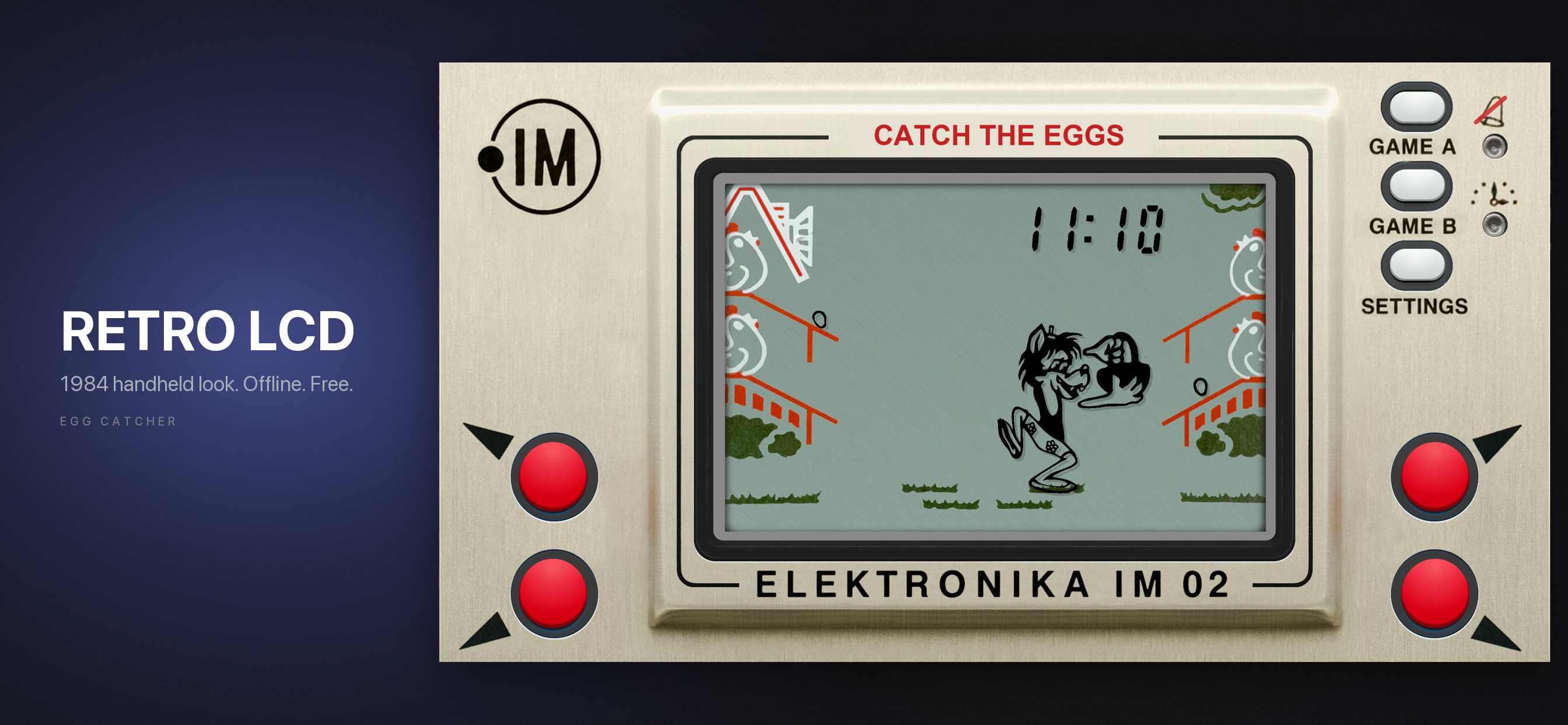Egg Catcher: Wolf Arcade screenshot 5