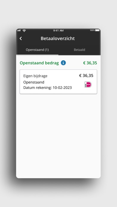MijnSZVK Screenshot