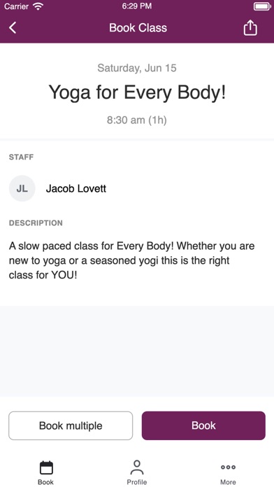 Yoga Off Broadway screenshot