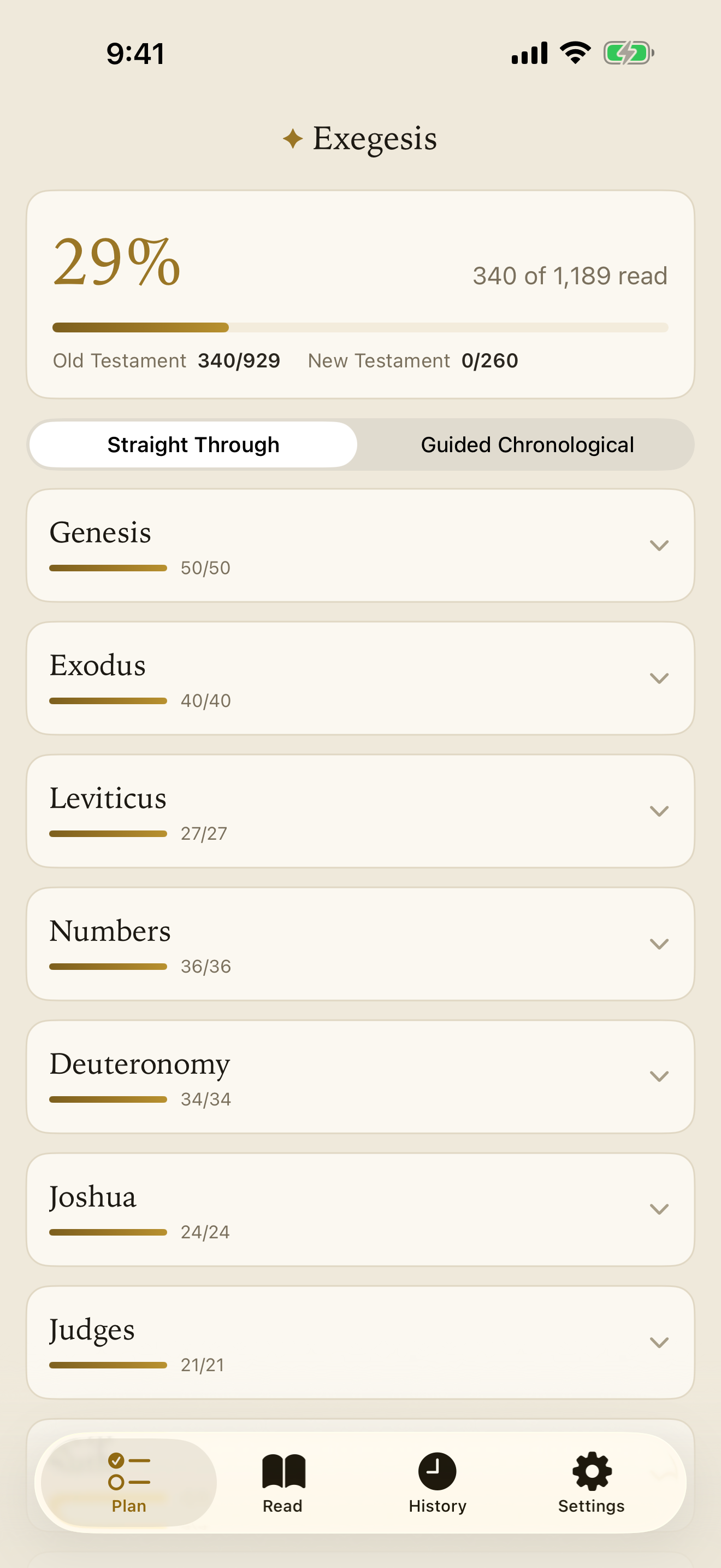 Exegesis: Bible Tracker screenshot 4