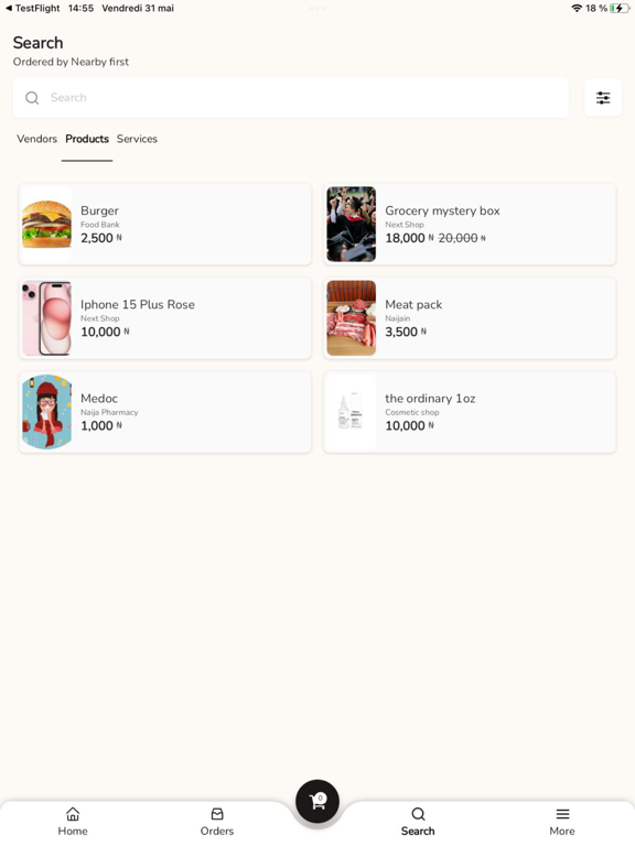 Ubora Express iPad screenshot 5 - Business app