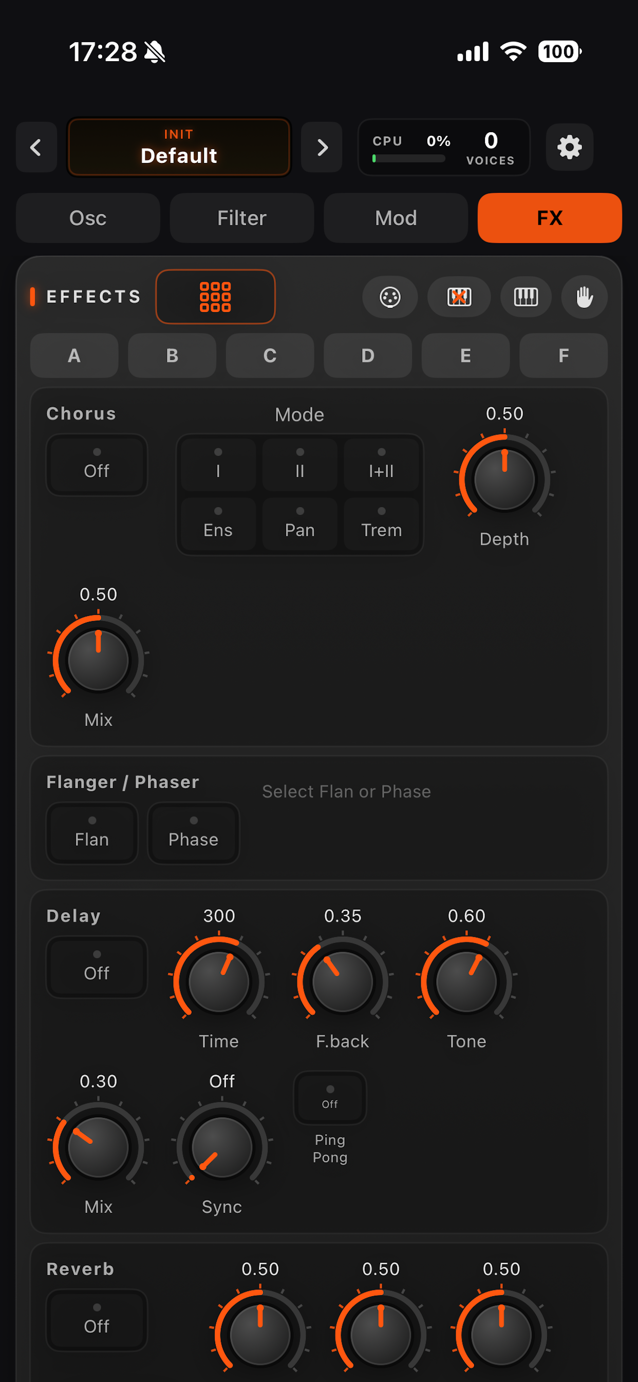 Tonic Synth screenshot 3