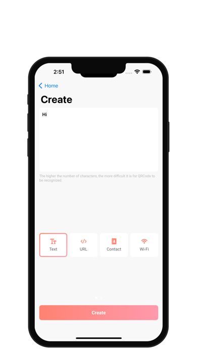 CodeX QR Screenshot