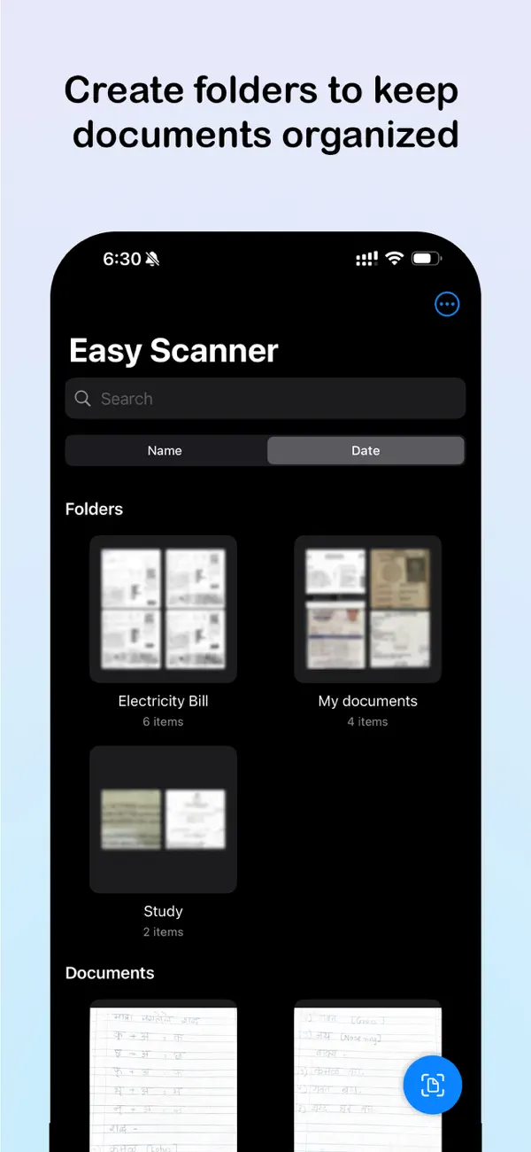 Screenshot #2 pour EasyScanner Pro: PDF & Doc