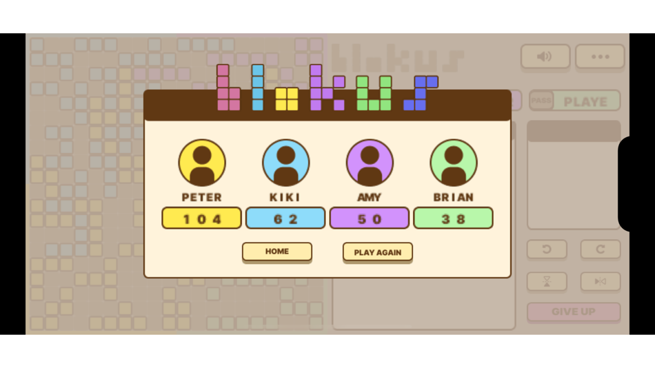#4. Blokus Game (iOS) 由: YUSHUAN KAO