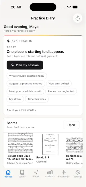Practis: Music Practice screenshot 1