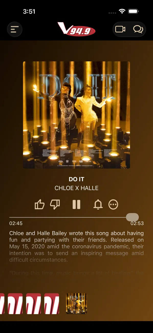 Screenshot #1 pour V94.9