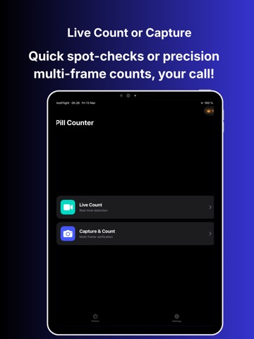 Pill Counter: Tray Scanner iPad screenshot