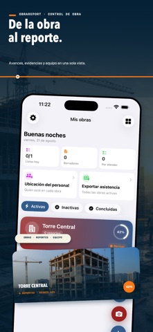 ObraReport: Control de Obra Screenshot 1 of 7