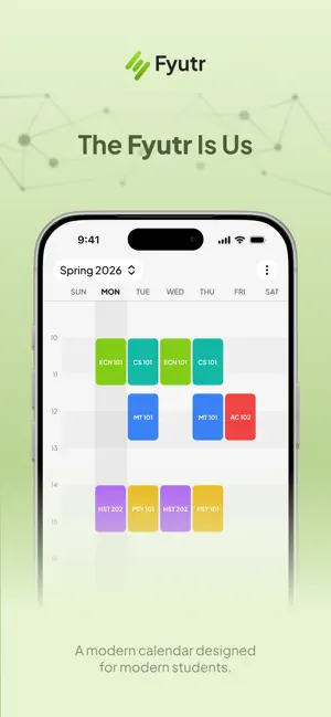 Fyutr - Student Calendar screenshot 1