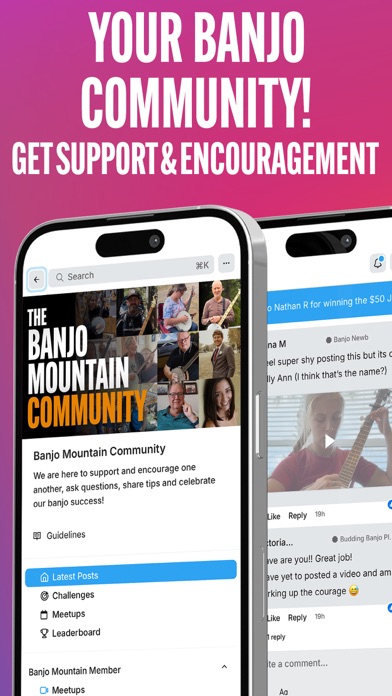 Banjo Mountain iPhone screenshot 3 - Entertainment app