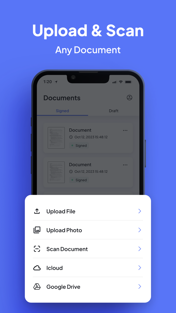 SignDocu Scan  Sign Documents