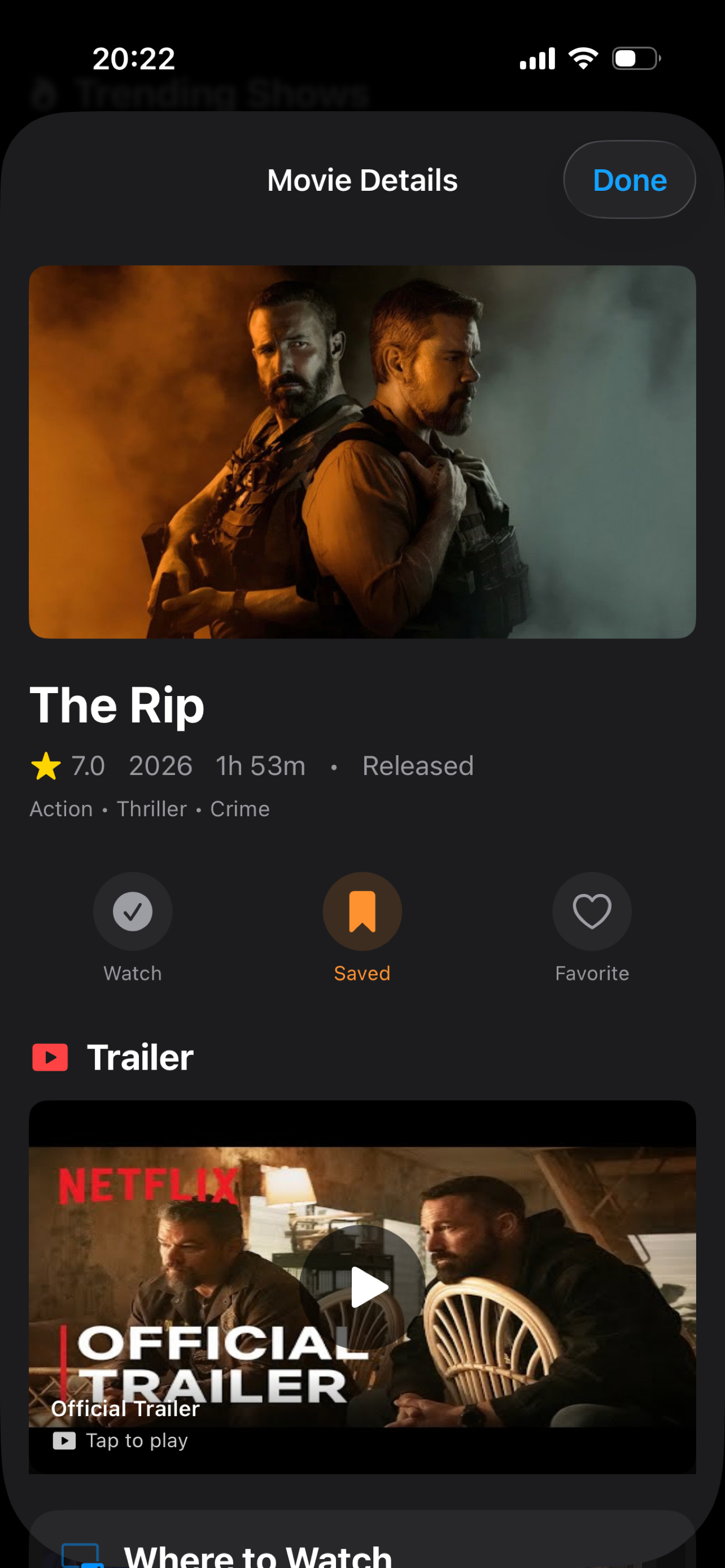 VisionTime: Movie & TV Tracker