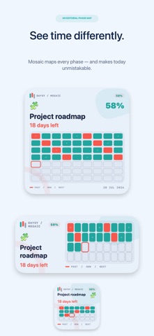 Daysy — Dates in Motion iPhone screenshot