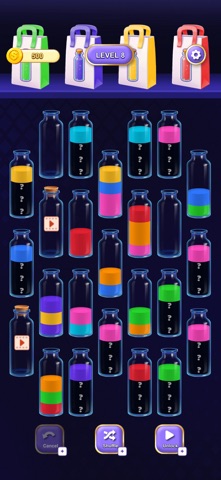Water Puzzle Quest iPhone screenshot
