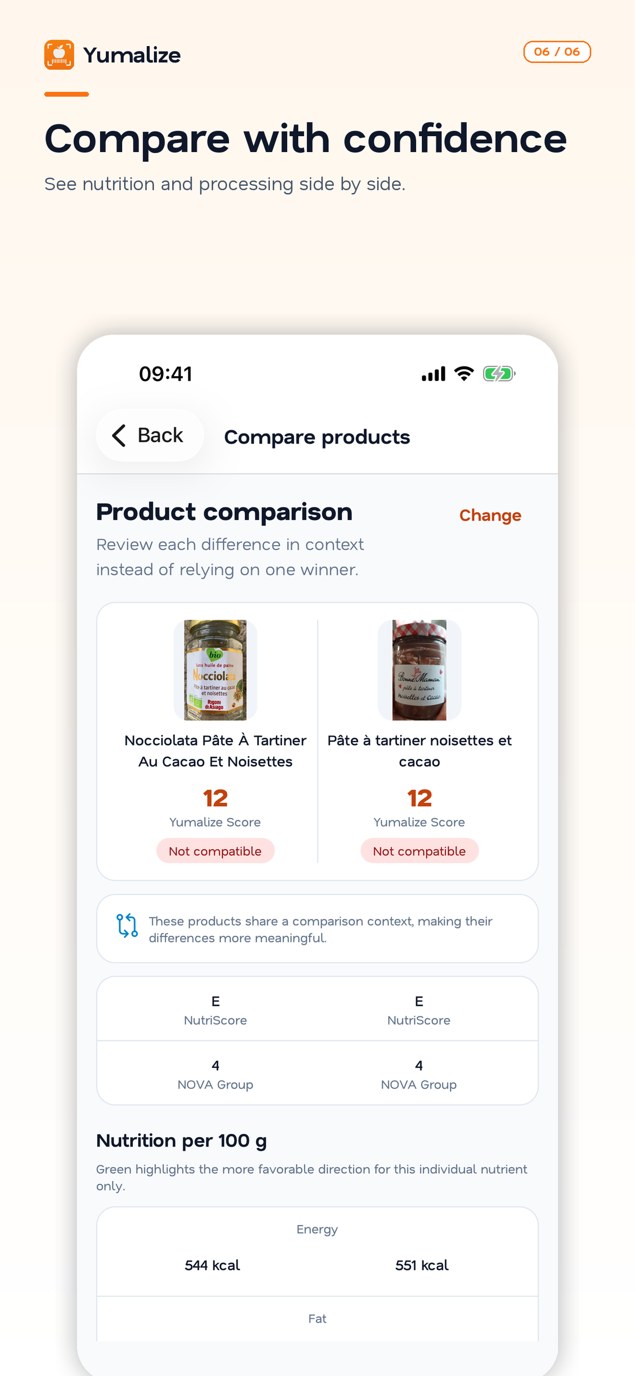 Food Products Scanner Yumalyze screenshot 6
