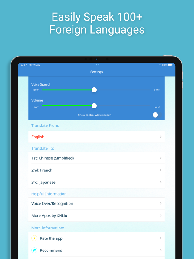 Multi Translate Voice AI Screenshot