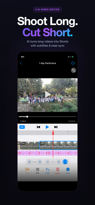 Bitcut - AI Video Editor Screenshot 1 of 5