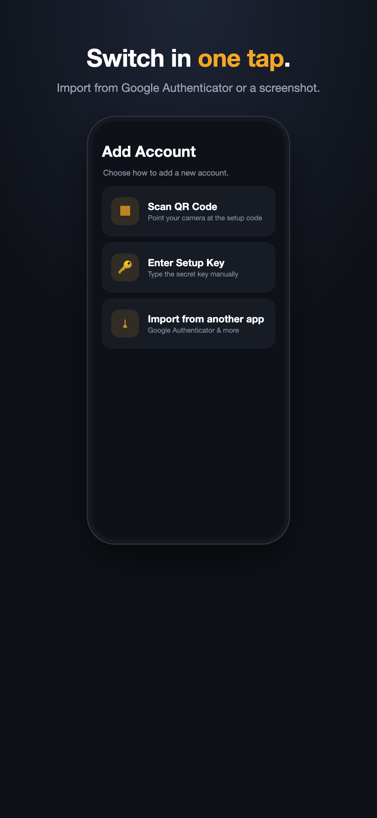 Tokens: 2FA Authenticator screenshot 3