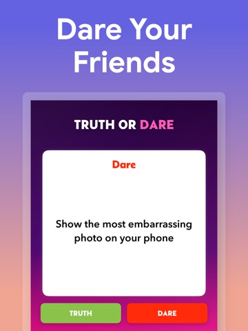 Truth Or Dare? - Group Game iPad screenshot