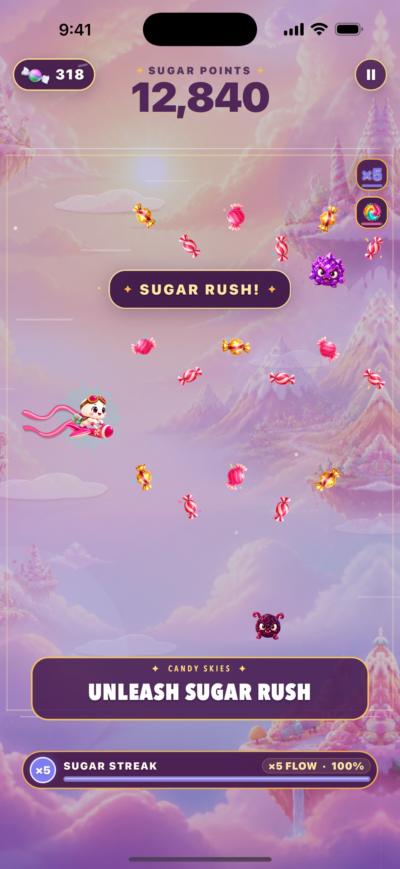 Screenshot 1 of Candy Skies