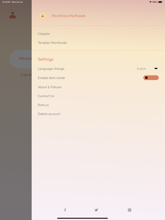 Gita GPT iPad screenshot 4 - Book app
