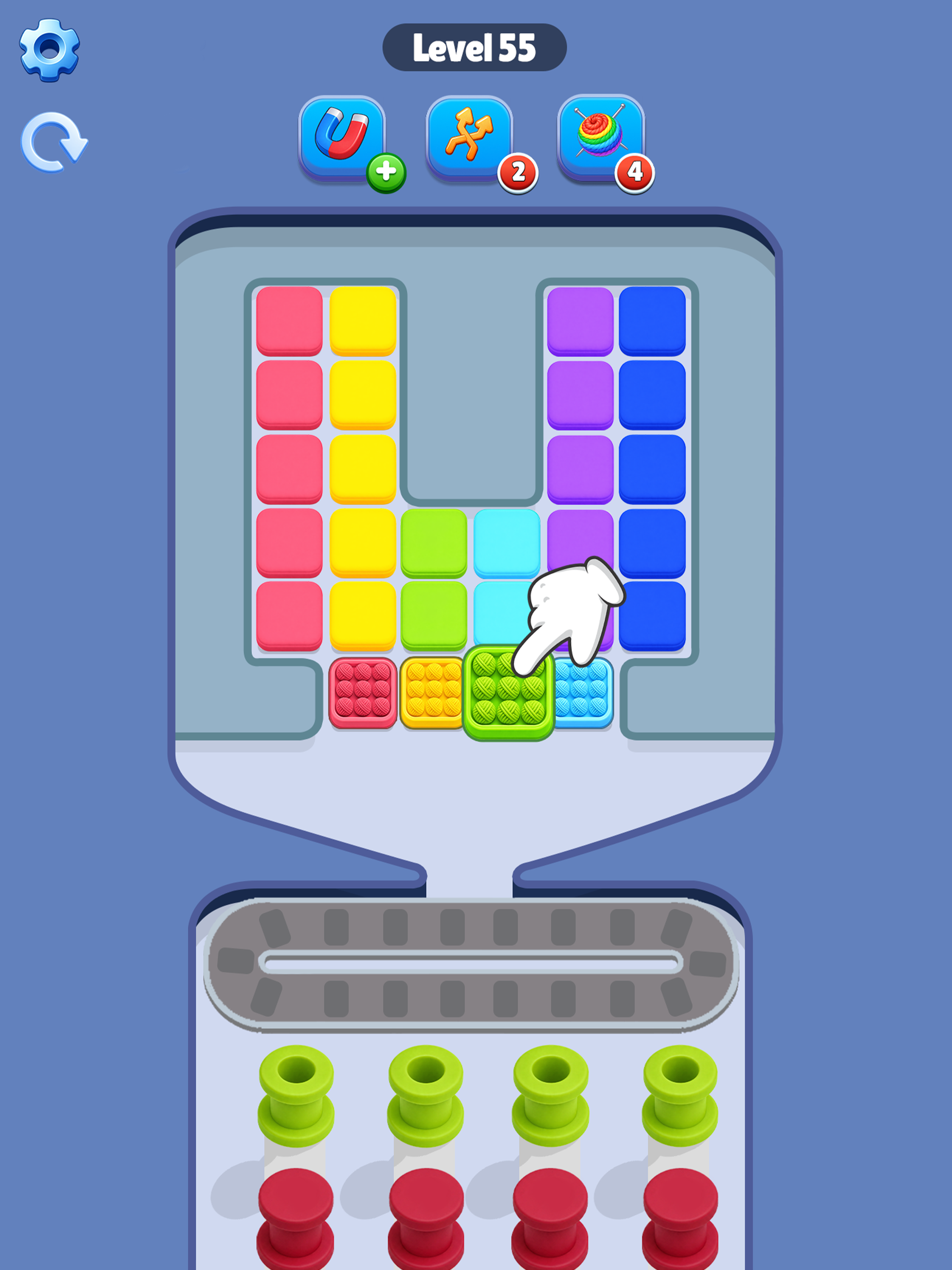 Yarn Ball 3D:Color Sort Puzzle screenshot 12