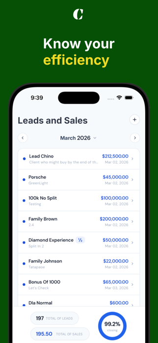 Controlla: Commission Tracker Screenshot 2 of 3