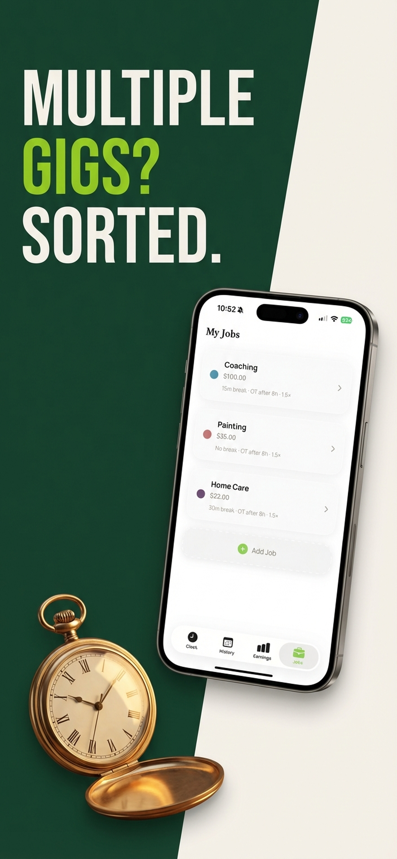 Clock In & Out: Hours Tracker