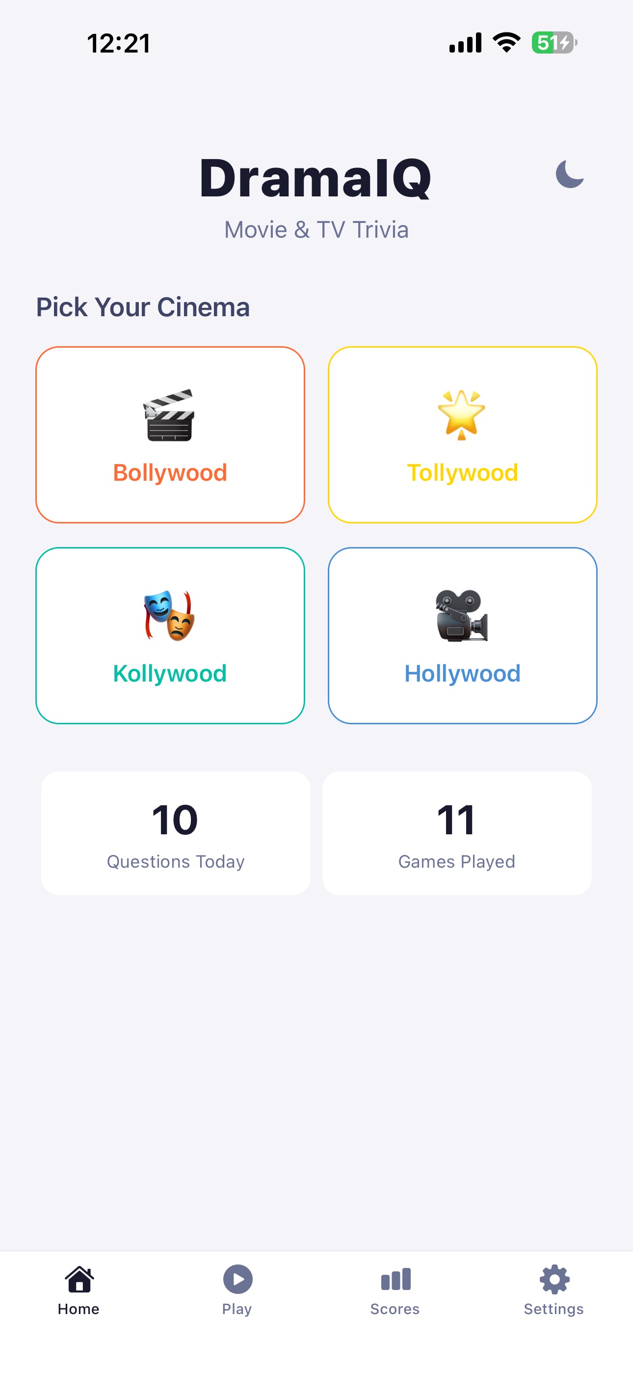 Screenshot 1 of DramaIQ - Movie Trivia Quiz