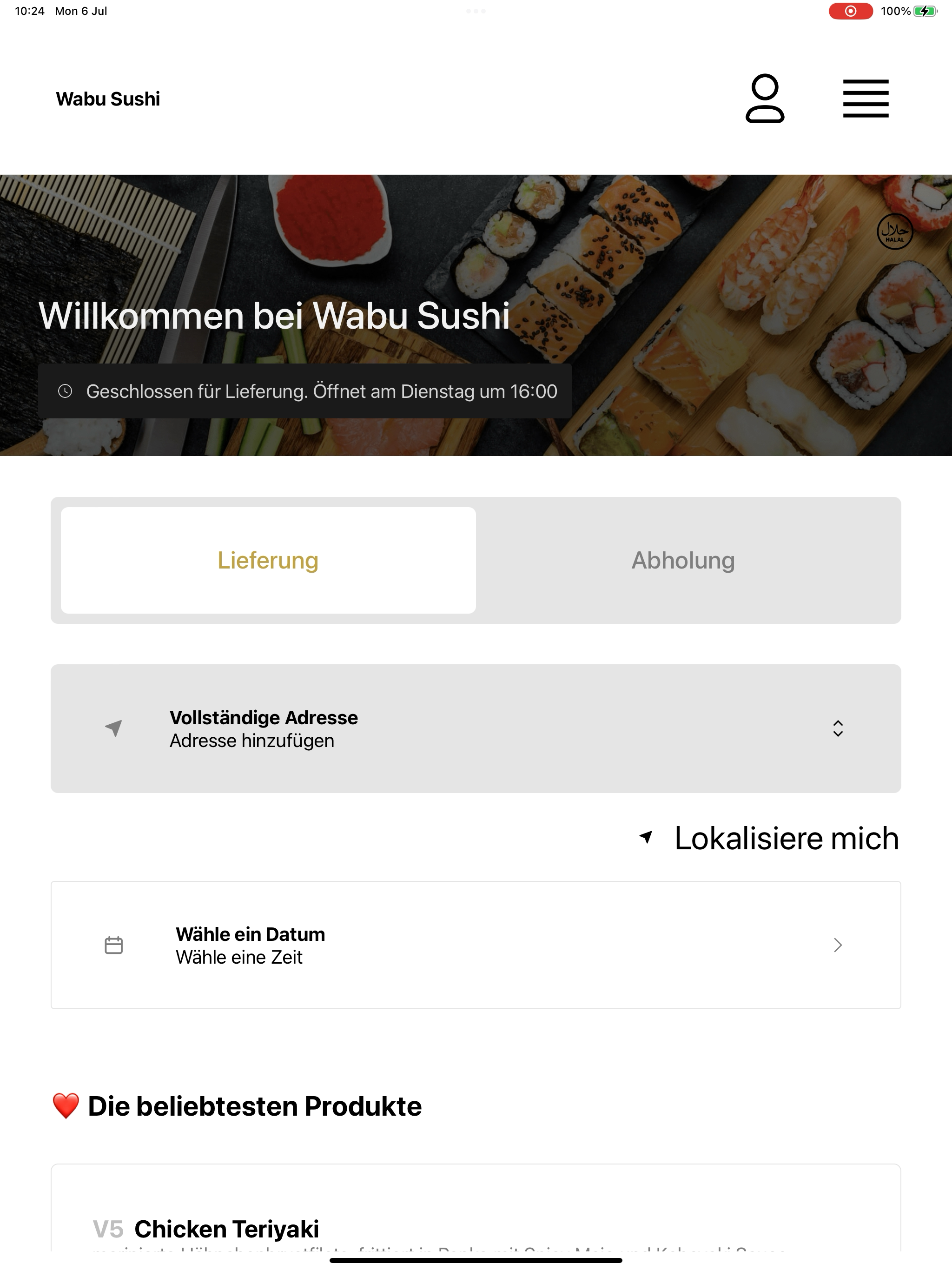 Wabu Sushi screenshot 13
