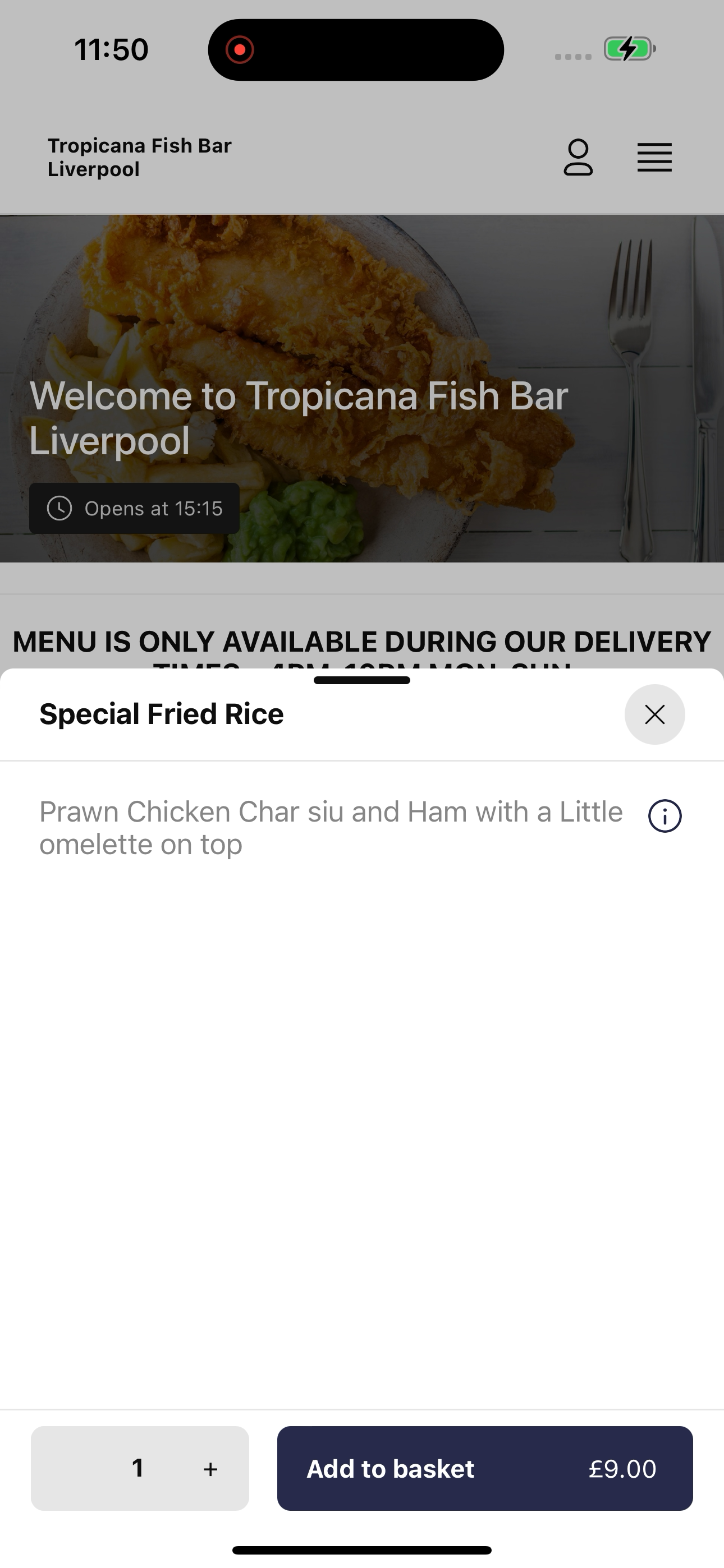 Tropicana Fish Bar Liverpool screenshot 4