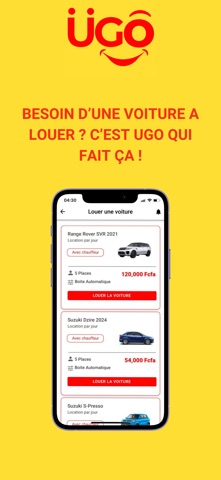 UGO Express: Livraisons, Taxis screenshot