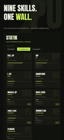 Statik – Calisthenics Coach screenshot