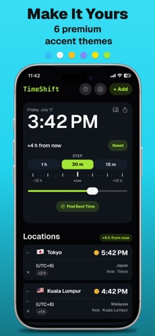 World Clock: TimeShift Screenshot 4 of 5