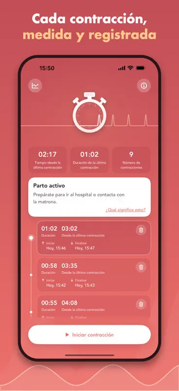Contador contracciones screenshot 1 of 7