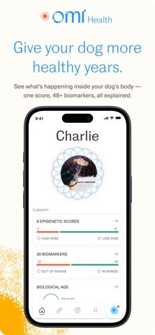 Omi Health App iPhone screenshot