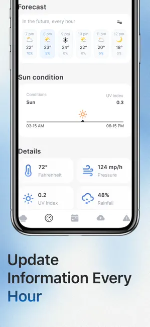 Weather 24Hour+ iPhone screenshot 2